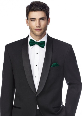 Tarangire Pythons- Black Suit and a Green Bow-Tie